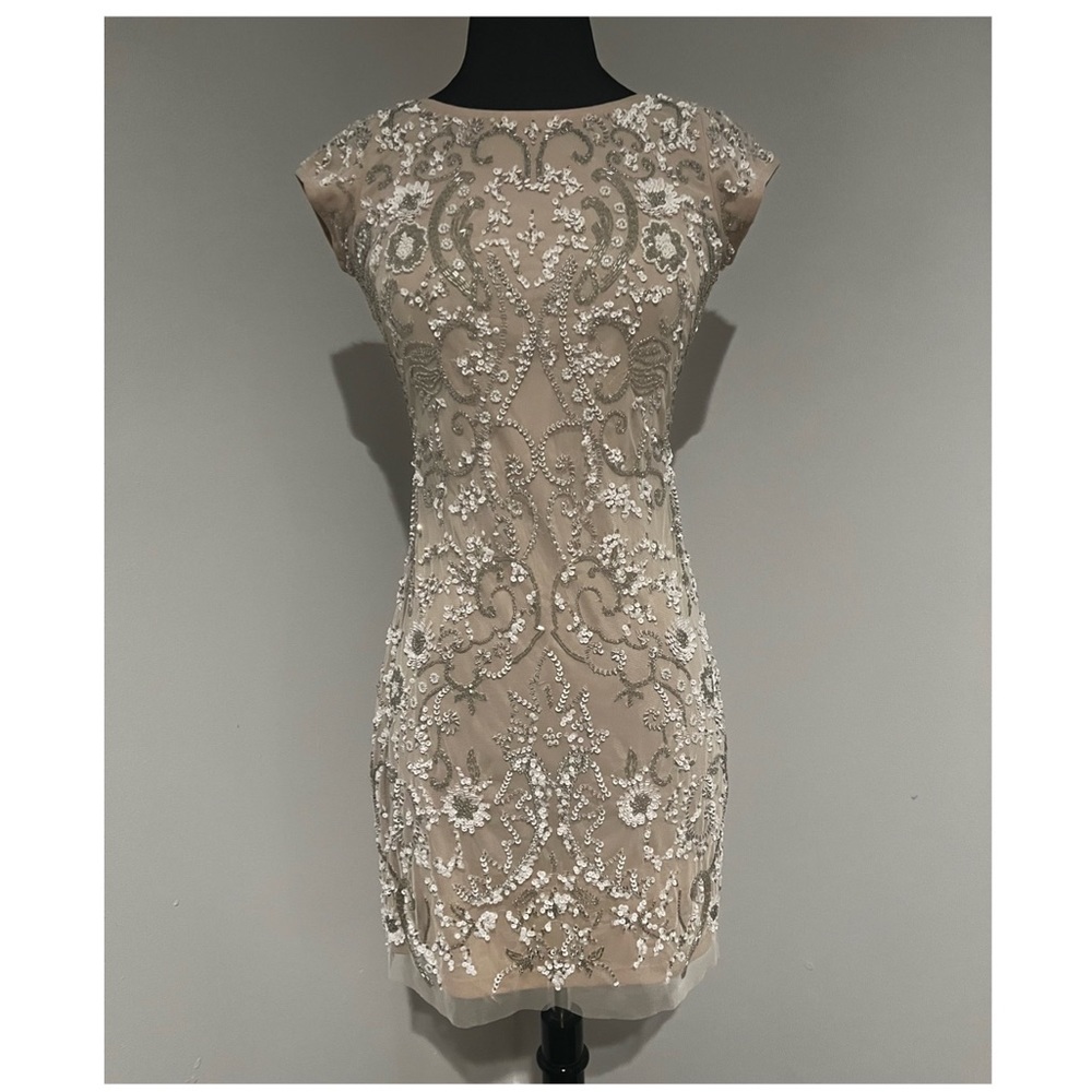 Aidan Mattox Beaded Dress